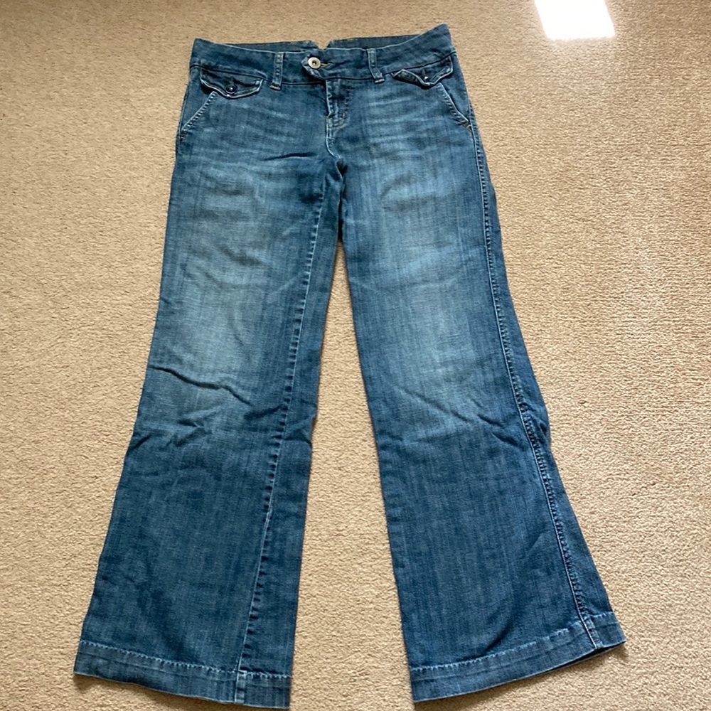 Vintage American eagle wide leg jeans